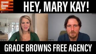 What grade do the Browns get in free agency so far Hey Mary Kay [upl. by Adnirak820]