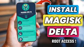 Install Magisk Delta In Any Android Phone  Magisk Root  Root Phone With Magisk in 2023 [upl. by Hsoj254]