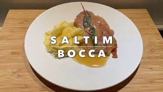 Saltimbocca alla Romana Rezept mit Hähnchen statt Kalb einfach schnell und lecker [upl. by Hanikas520]