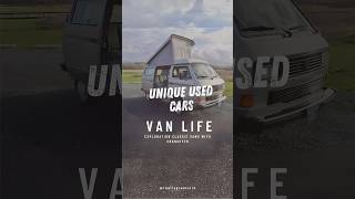 Most Unique used Cars For Van Life and Exploration Classic Vans with Character [upl. by Lap]