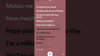 Million Days  Sabai lyrics foryou music milliondays sabai lyrics [upl. by Ahsyek]