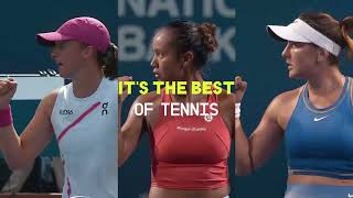 NATIONAL BANK OPEN presented by ROGERS 2024  FEEL THE BEST OF TENNIS [upl. by Mya]