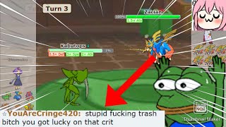 KABUTOPS Sweeps SALTY Noobs in Pokemon Showdown 05 [upl. by Ennalorac]