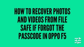 All Oppo Reset Password How to fix forgot lockscreen Password Any OPPO Password [upl. by Dieter]