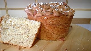 Pan Brioche allo Yogurt variegato alle Mandorle [upl. by Sitoeht]