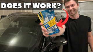 How To Fix a Crack In Your Windshield  RainX 600001 Windshield Repair Kit [upl. by Neeleuqcaj]