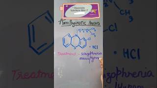 Chlorpromazine hydrochloride use  structure  storage pharmaceuticalchemistry pharmacylecturelab [upl. by Ardnaet]