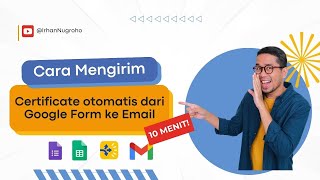 Cara Mudah Mengirim Certificate Otomatis dari Google Form ke Email Autocrat Tutorial [upl. by Lowery169]