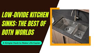 LowDivide Kitchen Sinks The BEST of Both Worlds [upl. by Nonnahsal172]