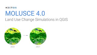 MOLUSCE 4 — LULC change detection and prediction with free QGIS tool Land Use Change Simulations [upl. by Aeet]