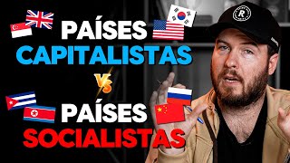 PAÍSES CAPITALISTAS vs PAÍSES SOCIALISTAS  Quais cresceram mais na história [upl. by Lemrahs383]