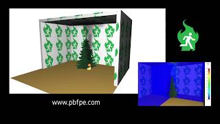 Christmas Tree Fire Modeling Analysis [upl. by Corabella213]