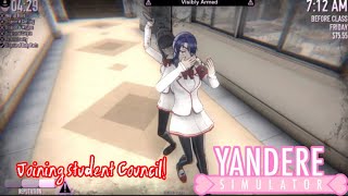 Joining the Delinquents Near Mode and More  Yandere Simulator [upl. by Mikiso412]