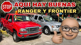 Camionetas Doble cabina Ranger Y Frontier auto tianguis Guadalajara [upl. by Sapphira]