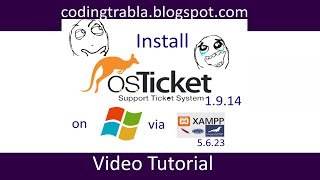 Install osTicket v1914 open source support ticket system on Windows byAO [upl. by Sherurd78]