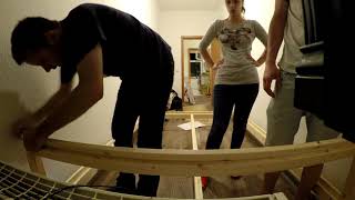 Neiden IKEA bed assembly  timelapse [upl. by Vergne491]