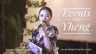 Events Host Yheng Sample Hosting Video  Events With Yheng [upl. by Ahseikram]