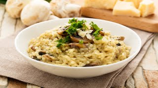 Recette  Risotto aux champignons au Cookeo [upl. by Salis]