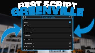 The BEST Greenville Script 🚘  Autofarm Suspension Changer amp MUCH More [upl. by Clava]
