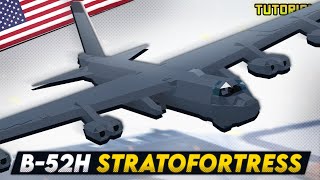 Boeing B52H quotStratofortressquot Bomber  Plane Crazy  Tutorial [upl. by Morrissey518]