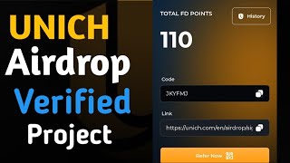 UNICH Verified airdrop [upl. by Sumner]