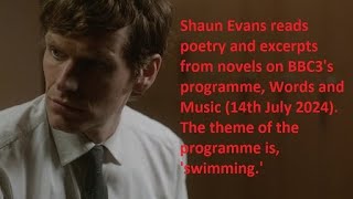 Shaun Evans Endeavour Morse on BBC Radio 3 Programme Words and Music [upl. by Holtorf214]