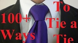 HOW TO TIE A TIE Plattsburgh Knot for your Necktie [upl. by Anoet740]