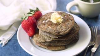 vegan buckwheat pancakes [upl. by Sixele]