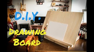 DIY Drawing Board  Art Easel [upl. by Ateval]