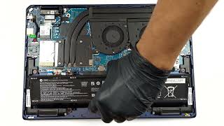 🛠️ How to open HP Spectre x360 16 16f1000  disassembly and upgrade options [upl. by Ezri]