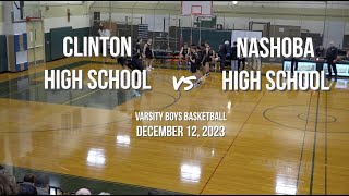 Varsity Boys Basketball vs Nashoba 121223 [upl. by Elletnwahs]