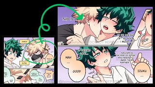 bakudeku  Baku HES GOING TO EAT ME english comic Dub [upl. by Bundy]