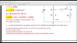 correction Examen N°3 Module Mesure électrique et électronique avec solution Licence2 S4 [upl. by Anitsihc]