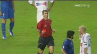 CABEÇADA DE ZIDANE COPA 2006 [upl. by Kutzer]