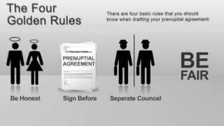 Prenuptial Agreements  The Basics [upl. by Heda611]