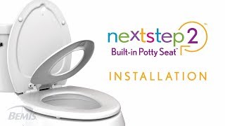 Installation NextStep2™ BuiltIn Potty Seat™ [upl. by Eecal]