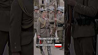 Kaiser Wilhelm II inspiziert die Ehrenformation 1917 wachbataillon militär tradition geschichte [upl. by Nicolai1]