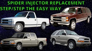 How to replace the spider injector on a Chevy motor 43 50 or 57 [upl. by Vallie]