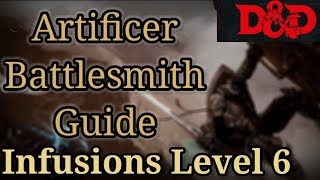 DampD 5e Infusions part 2  A Battlesmith Guide [upl. by Auqinimod]