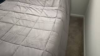 DOWNCOOL Comforters Full Size Duvet InsertDark Grey All Season Duvet Review why I love this [upl. by Parry]