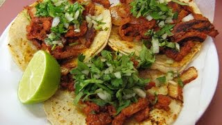 como hacer TACOS AL PASTOR carne al pastor receta 94 [upl. by Edik349]