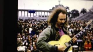 RARE footage Crosby Stills Nash amp Young  Balboa Stadium  12211969 [upl. by Netsryk]