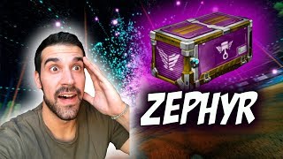 ABRIENDO LA NUEVA CAJA ZEPHYR  ANÁLISIS DE LA CAJA  ROCKET LEAGUE [upl. by Taka]