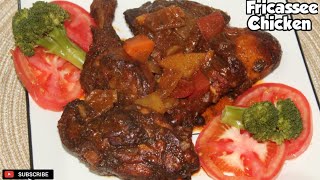 HOW TO MAKE THE BEST FRICASSEE CHICKEN Jamaican Style [upl. by Eyk125]