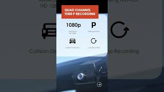 RexingUSA RH24 QuadChannel Dash Cam Full Coverage for Your Car shorts [upl. by Vipul]