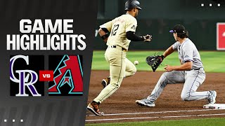 Rockies vs Dbacks Game Highlights 81324  MLB Highlights [upl. by Oberstone]