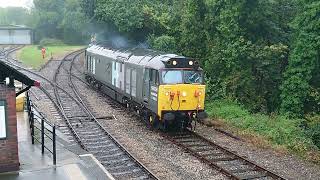 50008 Thunderer running into Bodmin parkway [upl. by Ecirtal]