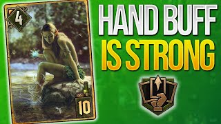 Gwent  THE GREEDIEST HAND BUFF DECK IN 101 [upl. by Norvell260]