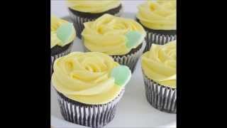 Buttercream Rose Cupcake Tutorial [upl. by Kolk608]