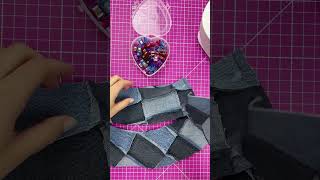 Upcycling DIY Bucket hat aus Jeans [upl. by Brewer]